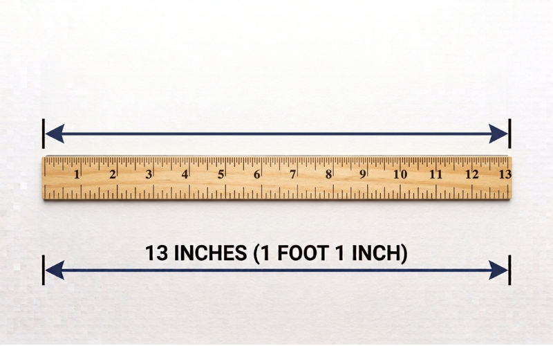 How Long is 13 Inches
