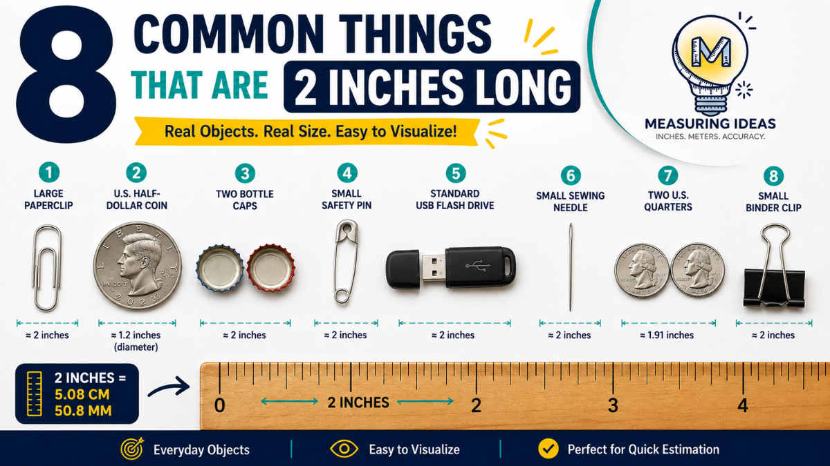How Long is 2 inches
