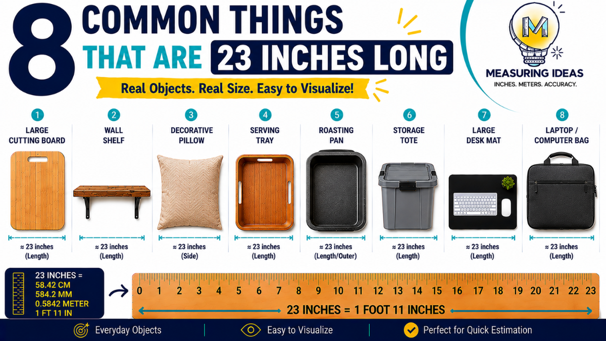 How Long is 23 Inches