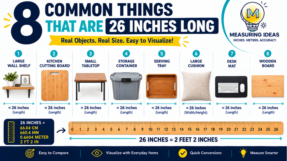 How Long is 26 Inches