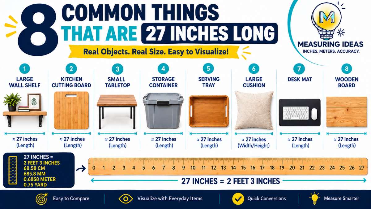 How Long is 27 Inches