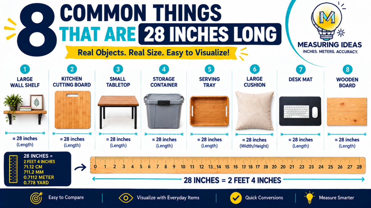 How Long is 28 Inches