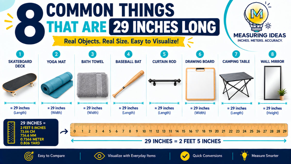 How Long is 29 Inches