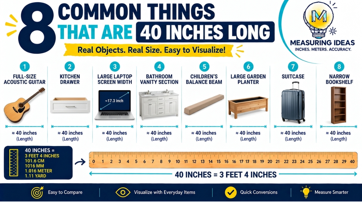 How Long is 40 Inches