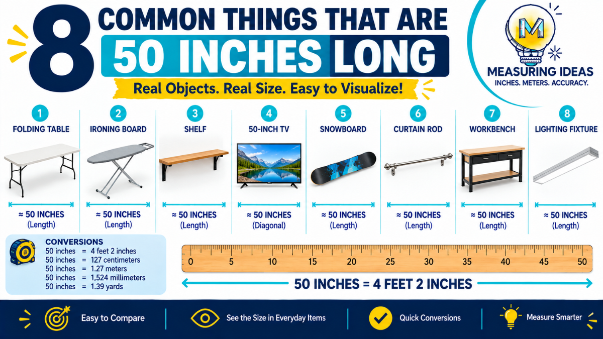How Long is 50 Inches