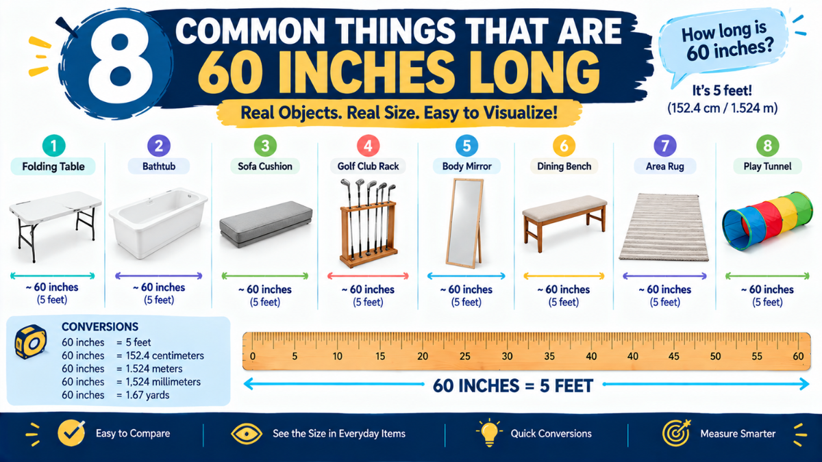 How Long is 60 Inches