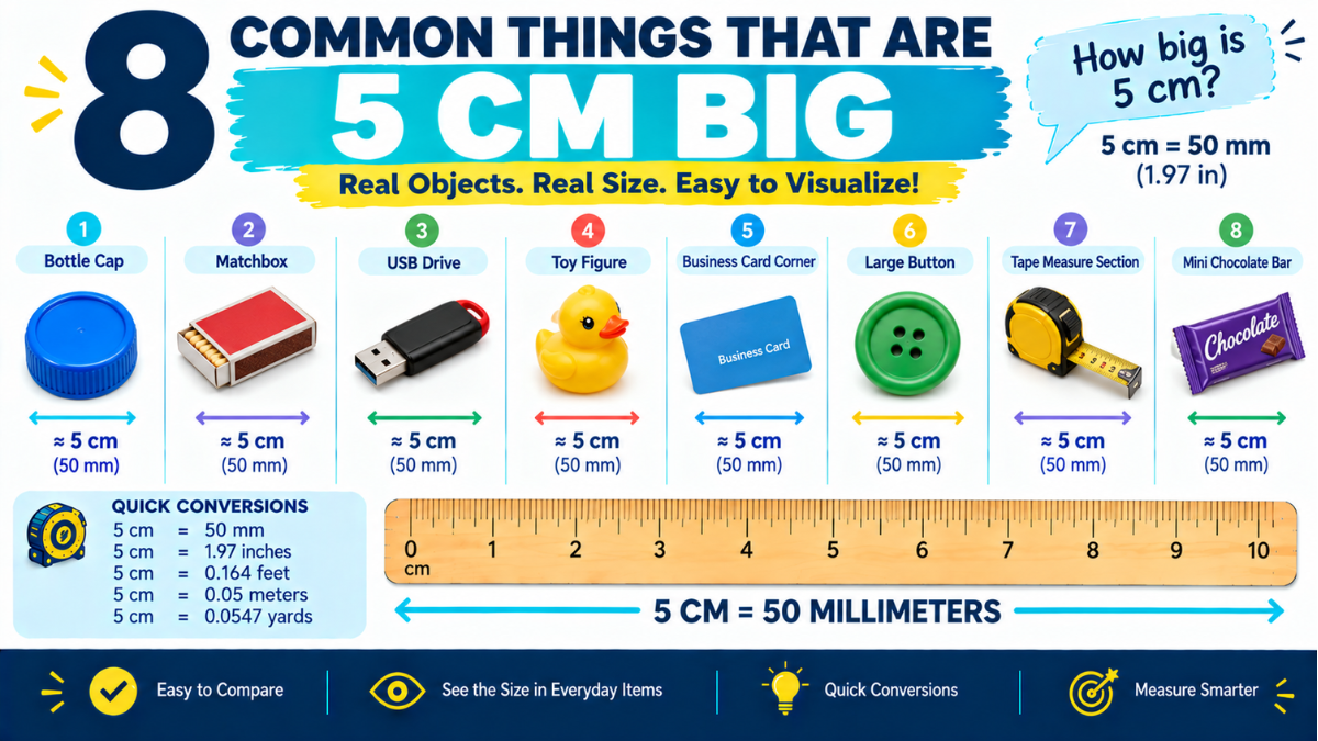 How Big is 5 cm