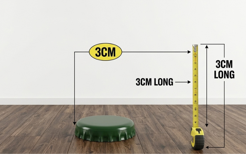 How Long is 3cm